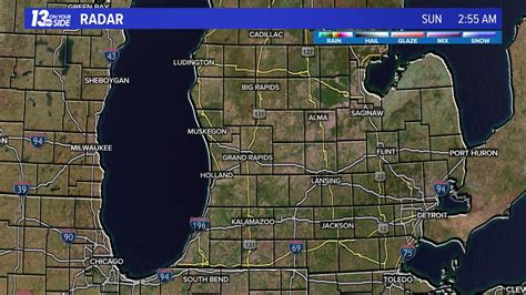The other factor that will be felt across West Michigan throughout Monday is the blustery. . Weather wzzm radar